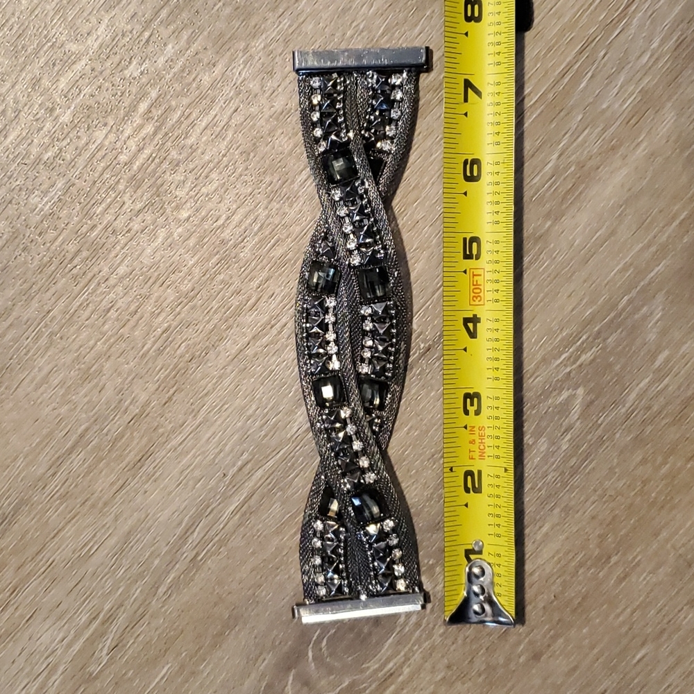 Black crystal bracelet